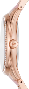  Shop Authentic Michael Kors Janelle Analog Rose Gold Dial Two Tone Steel Strap Watch For Women - MK4731 - Luxxuri