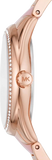  Shop Authentic Michael Kors Janelle Analog Rose Gold Dial Two Tone Steel Strap Watch For Women - MK4731 - Luxxuri