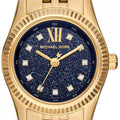  Shop Authentic Michael Kors Lexington Three-Hand Blue Dial Gold Steel Strap Watch for Women - MK4802 - Luxxuri