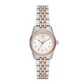  Shop Authentic Michael Kors Lexington Three-Hand White Dial Two Tone Steel Strap Watch for Women - MK4817 - Luxxuri