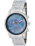  Shop Authentic Michael Kors Jet Set Chronograph Blue Dial Silver Steel Strap Watch for Women - MK5021 - Luxxuri