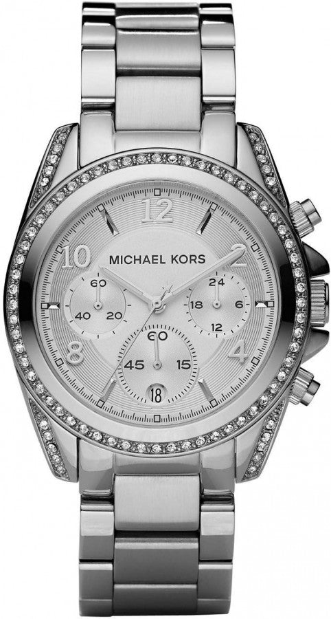  Shop Authentic Michael Kors Blair Silver Dial Silver Steel Strap Watch for Women - MK5165 - Luxxuri