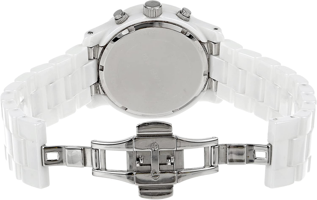  Shop Authentic Michael Kors Runway White Dial White Steel Strap Watch for Women - MK5188 - Luxxuri