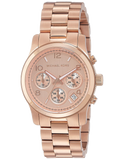  Shop Authentic Michael Kors Runway Chronograph Rose Gold Dial Rose Gold Steel Strap Watch for Women - MK5430 - Luxxuri