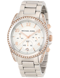  Shop Authentic Michael Kors Blair Chronograph Silver Dial Silver Steel Strap Watch for Women - MK5459 - Luxxuri