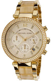  Shop Authentic Michael Kors Parker Gold Dial Gold Steel Strap Watch for Women - MK5632 - Luxxuri