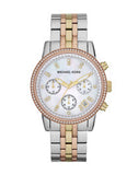  Shop Authentic Michael Kors Ritz White Dial Two Tone Steel Strap Watch for Women - MK5650 - Luxxuri