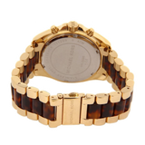  Shop Authentic Michael Kors Bradshaw Chronograph Brown Dial Two Tone Steel Strap Watch For Women - MK5696 - Luxxuri