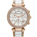  Shop Authentic Michael Kors Parker White Dial Two Tone Steel Strap Watch for Women - MK5774 - Luxxuri