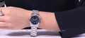  Shop Authentic Michael Kors Hunger Stop 100 Series Navy Blue Dial Silver Steel Strap Watch for Women - MK5814 - Luxxuri