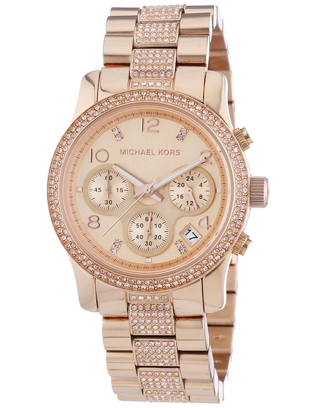  Shop Authentic Michael Kors Runway Gold Dial Gold Steel Strap Watch for Women - MK5827 - Luxxuri