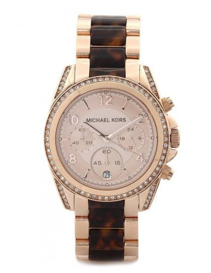  Shop Authentic Michael Kors Blair Rose Gold Dial Two Tone Steel Strap Watch For Women - MK5859 - Luxxuri