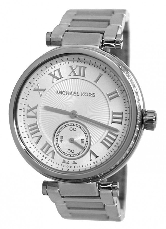  Shop Authentic Michael Kors Skylar Silver Dial Silver Steel Strap Watch for Women - MK5866 - Luxxuri