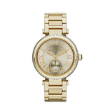  Shop Authentic Michael Kors Skylar Gold Dial Gold Steel Strap Watch for Women - MK5867 - Luxxuri