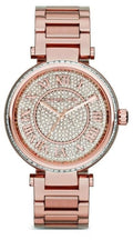 Shop Authentic Michael Kors Skylar Rose Gold Dial Rose Gold Steel Strap Watch for Women - MK5868 - Luxxuri