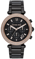  Shop Authentic Michael Kors Parker Diamonds Black Dial Black Steel Strap Watch for Women - MK5885 - Luxxuri