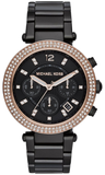  Shop Authentic Michael Kors Parker Diamonds Black Dial Black Steel Strap Watch for Women - MK5885 - Luxxuri