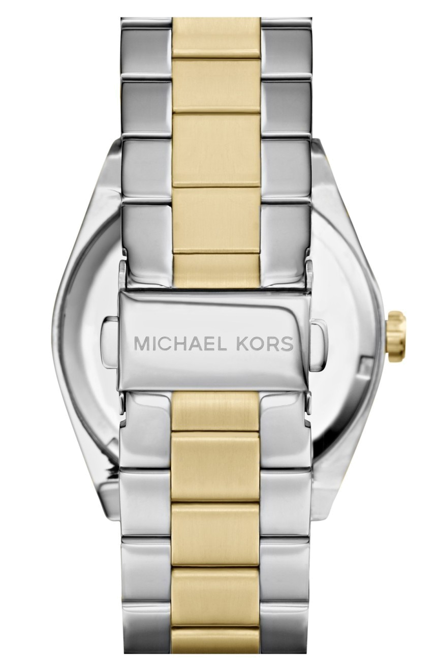  Shop Authentic Michael Kors Channing Blue Dial Two Tone Steel Strap Watch For Women - MK5893 - Luxxuri