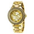 Michael Kors Camille Gold Dial Gold Steel Strap Watch for Women - MK5902