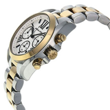  Shop Authentic Michael Kors Bradshaw Chronograph Silver Dial Two Tone Steel Strap Watch For Women - MK5912 - Luxxuri