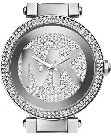 Shop Authentic Michael Kors Parker Silver Dial Silver Steel Strap Watch for Women - MK5925 - Luxxuri