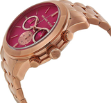  Shop Authentic Michael Kors Runway Pink Dial Rose Gold Steel Strap Watch for Women - MK5931 - Luxxuri