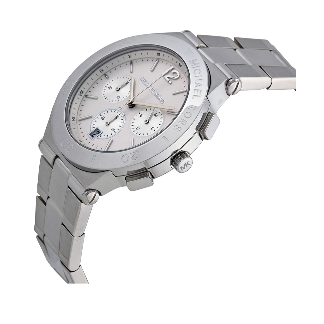  Shop Authentic Michael Kors Wyatt White Dial Silver Steel Strap Watch For Women - MK5932 - Luxxuri