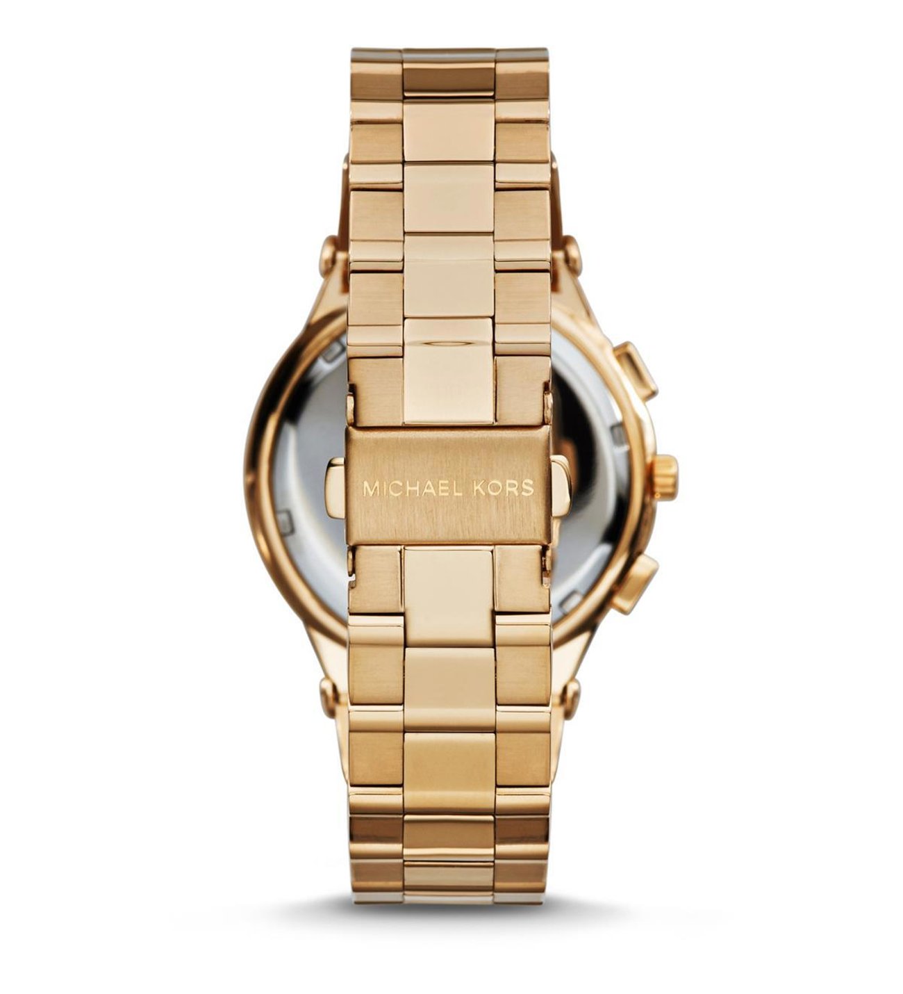  Shop Authentic Michael Kors Wyatt Chronograph White Dial Gold Steel Strap Watch For Women - MK5933 - Luxxuri