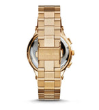  Shop Authentic Michael Kors Wyatt Chronograph White Dial Gold Steel Strap Watch For Women - MK5933 - Luxxuri