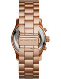  Shop Authentic Michael Kors Runway Iridescent Dial Rose Gold Steel Strap Watch for Women - MK5940 - Luxxuri