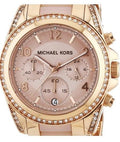  Shop Authentic Michael Kors Blair Chronograph Rose Gold Dial Two Tone Steel Strap Watch for Women - MK5943 - Luxxuri