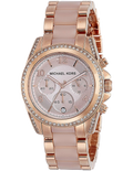  Shop Authentic Michael Kors Blair Chronograph Rose Gold Dial Two Tone Steel Strap Watch for Women - MK5943 - Luxxuri