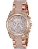  Shop Authentic Michael Kors Blair Chronograph Rose Gold Dial Two Tone Steel Strap Watch for Women - MK5943 - Luxxuri