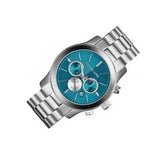  Shop Authentic Michael Kors Runway Quartz Blue Dial Silver Steel Strap Watch For Women - MK5953 - Luxxuri