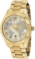  Shop Authentic Michael Kors Layton Chronograph Gold Dial Gold Steel Strap Watch for Women - MK5959 - Luxxuri