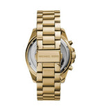  Shop Authentic Michael Kors Bradshaw Chronograph Blue Dial Gold Steel Strap Watch For Women - MK5975 - Luxxuri