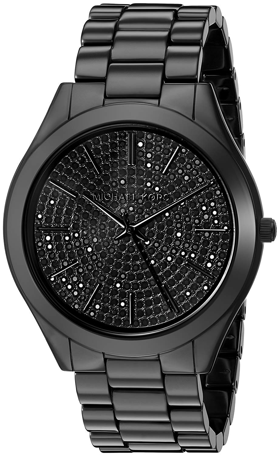  Shop Authentic Michael Kors Kinley Silver Dial Black Steel Strap Watch for Women - MK5999 - Luxxuri