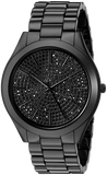  Shop Authentic Michael Kors Kinley Silver Dial Black Steel Strap Watch for Women - MK5999 - Luxxuri