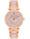  Shop Authentic Michael Kors Parker Pink Dial Two Tone Steel Strap Watch for Women - MK6110 - Luxxuri