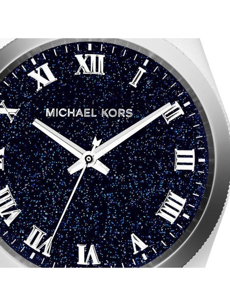  Shop Authentic Michael Kors Channing Midnight Blue Dial Silver Steel Strap Watch for Women - MK6113 - Luxxuri