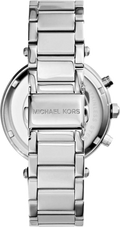  Shop Authentic Michael Kors Parker Chronograph Blue Dial Silver Steel Strap Watch for Women - MK6117 - Luxxuri