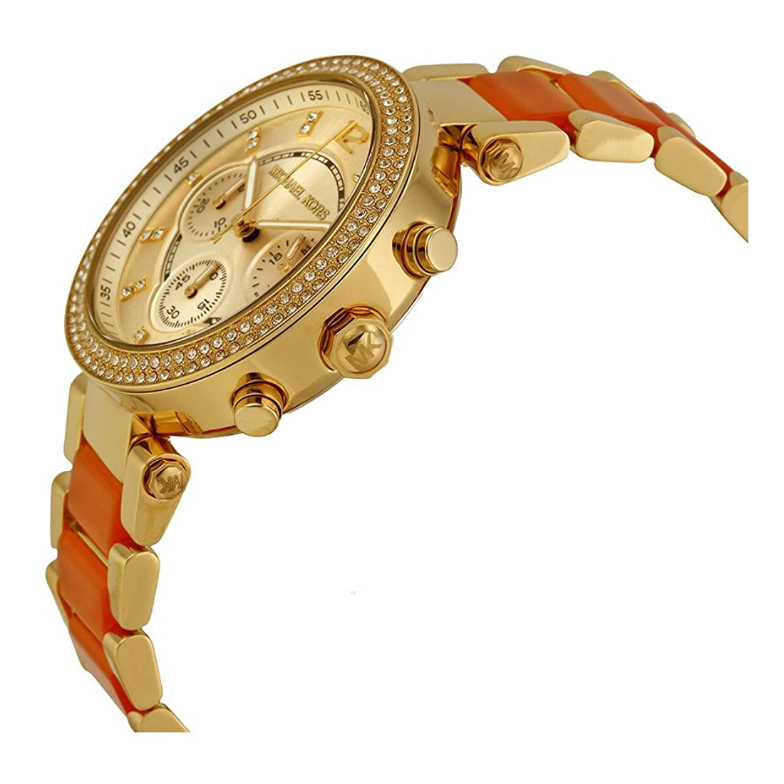  Shop Authentic Michael Kors Parker Gold Dial Two Tone Steel Strap Watch for Women - MK6139 - Luxxuri