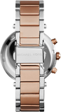  Shop Authentic Michael Kors Parker Blue Dial Two Tone Steel Strap Watch for Women - MK6141 - Luxxuri