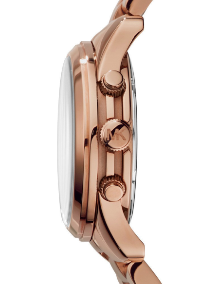  Shop Authentic Michael Kors Runway Chronograph Purple Dial Rose Gold Steel Strap Watch For Women - MK6163 - Luxxuri