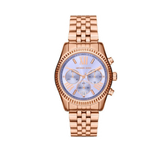  Shop Authentic Michael Kors Lexington Purple Dial Rose Gold Steel Strap Watch For Women - MK6207 - Luxxuri