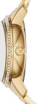 Michael Kors Whitley Analog Diamonds Gold Dial Gold Steel Strap Watch For Women - MK6227