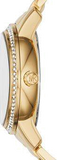  Shop Authentic Michael Kors Whitley Analog Diamonds Gold Dial Gold Steel Strap Watch For Women - MK6227 - Luxxuri
