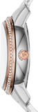  Shop Authentic Michael Kors Whitley Analog White Dial Two Tone Steel Strap Watch For Women - MK6228 - Luxxuri