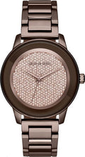  Shop Authentic Michael Kors Kinley Brown Dial Brown Steel Strap Watch for Women - MK6245 - Luxxuri
