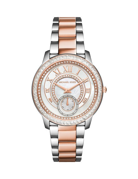  Shop Authentic Michael Kors Madelyn Silver Dial Two Tone Steel Strap Watch for Women - MK6288 - Luxxuri
